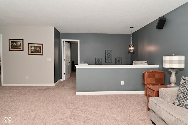 1744 Salina Dr, Avon, IN 46123 - carpeted living room featuring baseboards