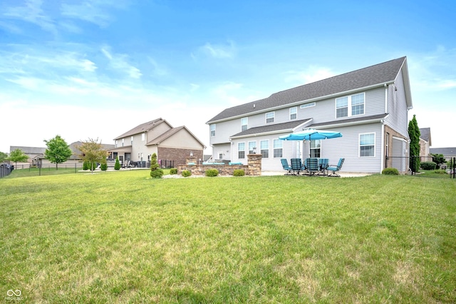 1143 Hampton Dr, Greenwood, IN 46143 - back of house with a patio area
