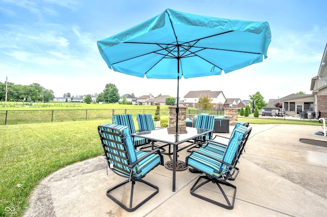 1143 Hampton Dr, Greenwood, IN 46143 - view of patio / terrace with outdoor dining area