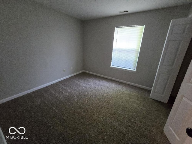5825 Sapelo Dr, Indianapolis, IN 46237 - unfurnished room with dark carpet and baseboards