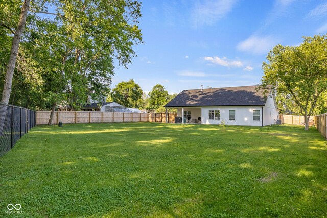 3365 Riverside Dr, Columbus, IN 47203 - view of yard with central AC unit