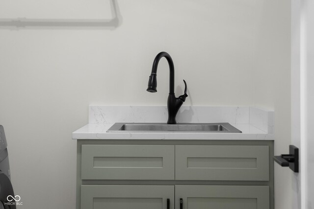 3365 Riverside Dr, Columbus, IN 47203 - kitchen view of a sink and light countertops