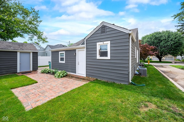 188 Maple Ln, Franklin, IN 46131 - back of house with central AC