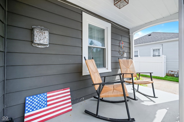 188 Maple Ln, Franklin, IN 46131 - view of covered porch