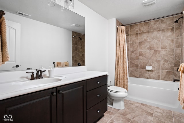 4529 Panthera Leo Dr, Carmel, IN 46074 - bathroom with vanity and shower / bathtub combination with curtain