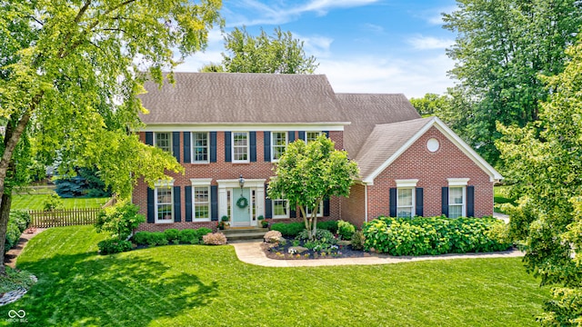10717 Windermere Blvd, Fishers, IN 46037 - view of front of home featuring brick siding