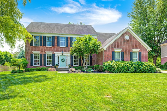 10717 Windermere Blvd, Fishers, IN 46037 - colonial house featuring brick siding