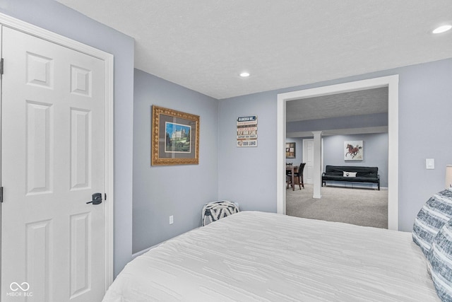 128 Walts Rd, Georgetown, IN 47122 - carpeted bedroom with recessed lighting