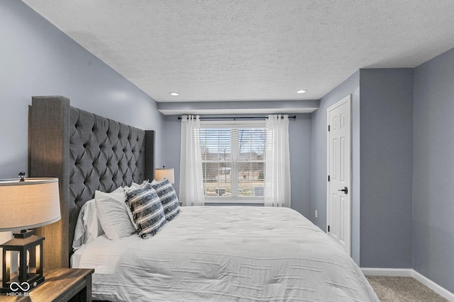 128 Walts Rd, Georgetown, IN 47122 - carpeted bedroom featuring baseboards and a textured ceiling