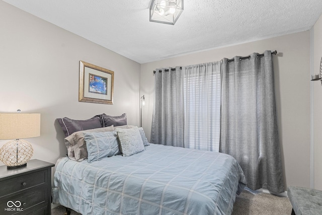 128 Walts Rd, Georgetown, IN 47122 - bedroom with carpet and a textured ceiling