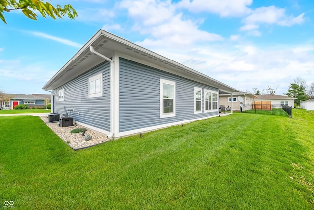 655 N Sobota Way, Trafalgar, IN 46181 - rear view of house featuring central AC unit