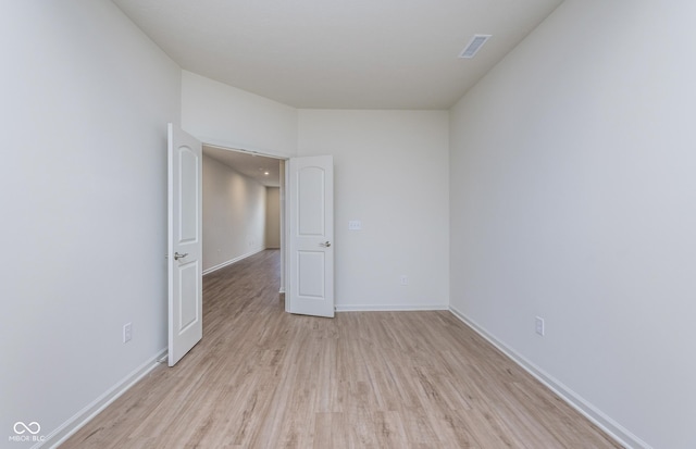 7151 Firestone Rd, Whitestown, IN 46052 - spare room featuring light wood-type flooring and baseboards