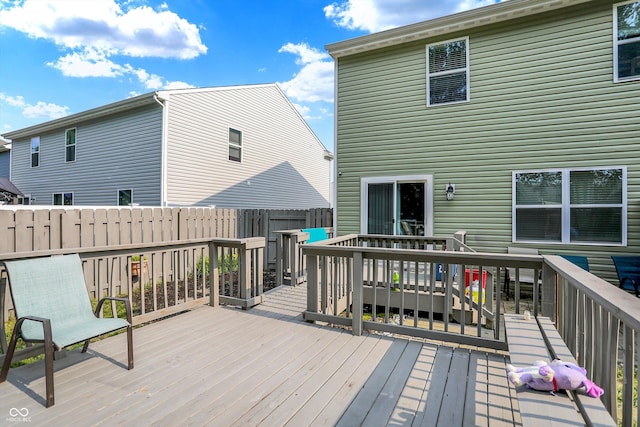 10902 Jimmy Lake Dr, Indianapolis, IN 46239 - view of wooden terrace