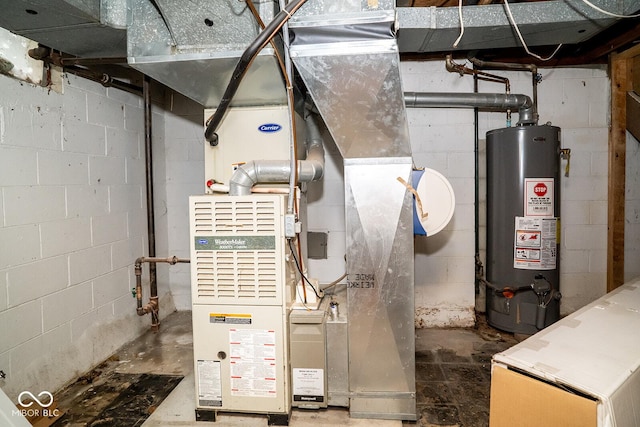 6180 Winnpeny Ln, Indianapolis, IN 46220 - utilities with gas water heater