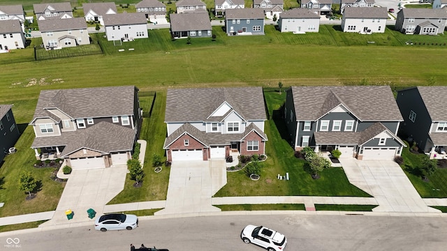 2358 S Stonehill Way, New Palestine, IN 46163 - aerial perspective of suburban area