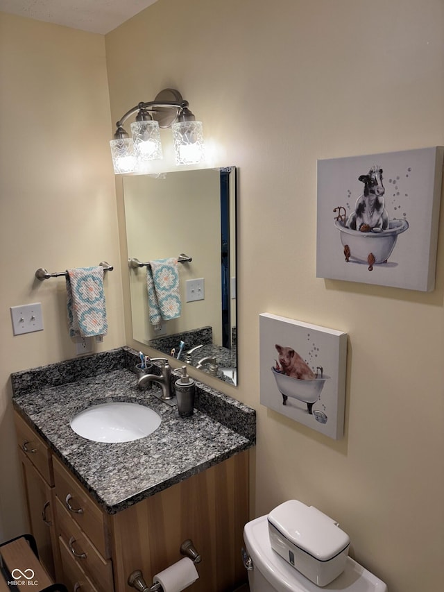 8926 Durban Ct, Indianapolis, IN 46234 - bathroom featuring toilet and vanity