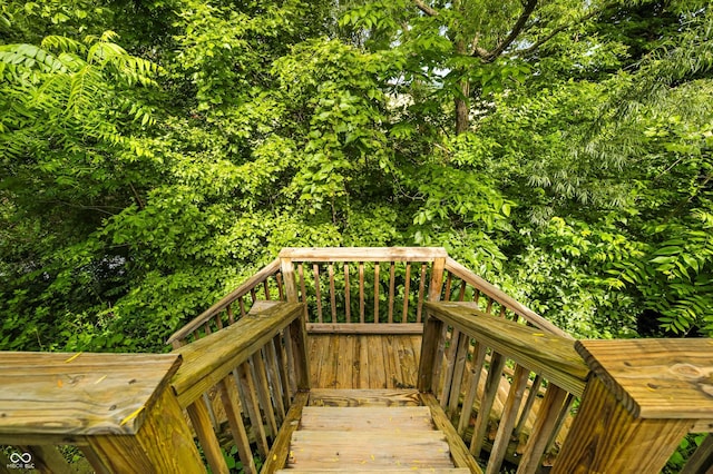 379 N Marion St, Morgantown, IN 46160 - view of wooden terrace
