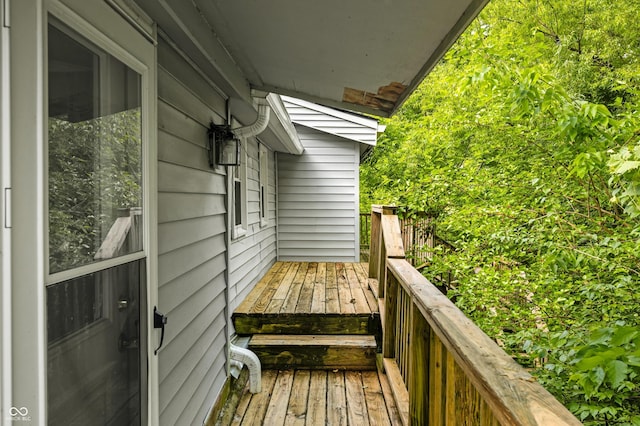 379 N Marion St, Morgantown, IN 46160 - view of deck