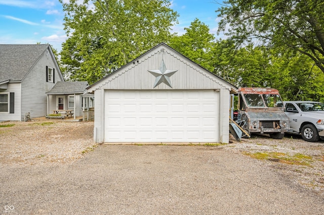 379 N Marion St, Morgantown, IN 46160 - view of detached garage