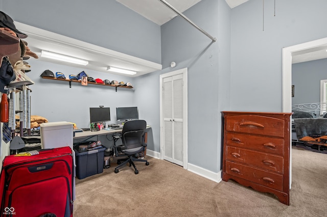 379 N Marion St, Morgantown, IN 46160 - carpeted office with baseboards