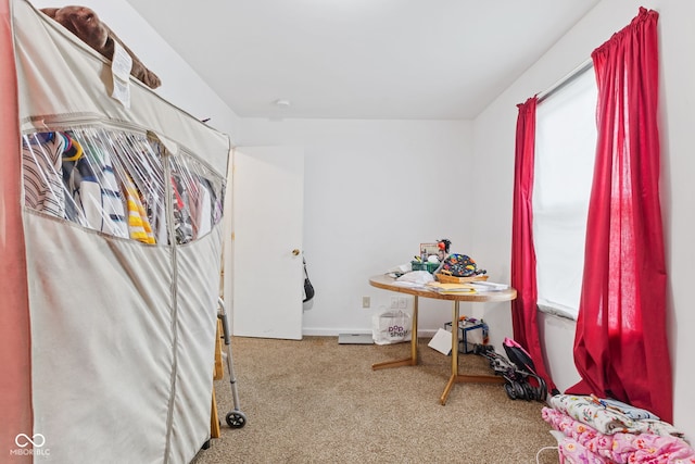 1116 N Berwick Ave, Indianapolis, IN 46222 - carpeted bedroom with baseboards