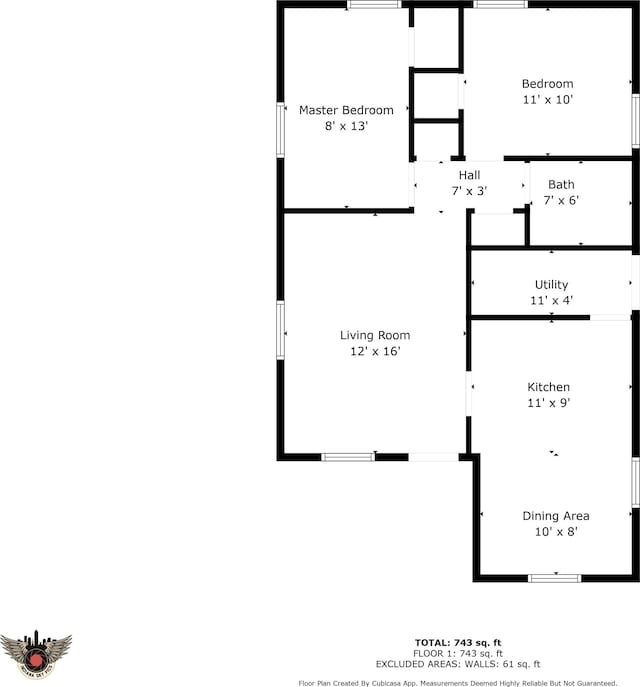 1116 N Berwick Ave, Indianapolis, IN 46222 - floor plan / room layout
