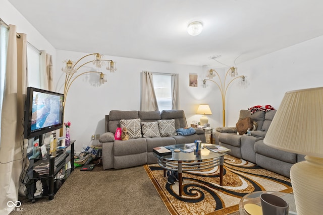 1116 N Berwick Ave, Indianapolis, IN 46222 - view of carpeted living area
