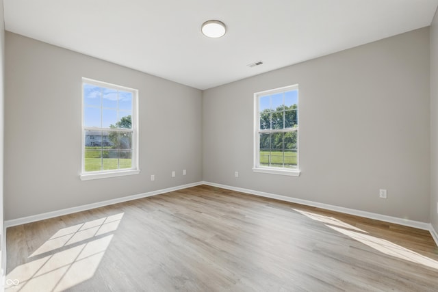 9949 Nightsong Ln, Avon, IN 46123 - empty room featuring healthy amount of natural light, wood finished floors, and baseboards