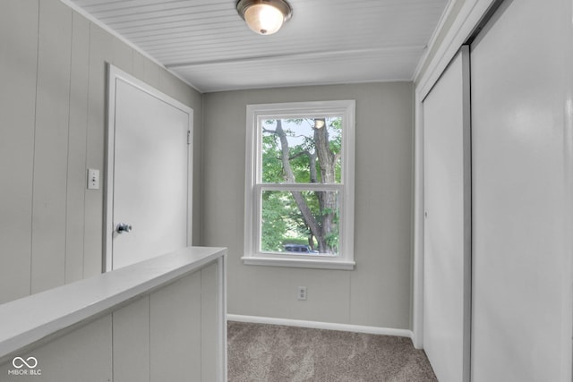 4708 Haverford Ave, Indianapolis, IN 46205 - hallway with carpet and baseboards