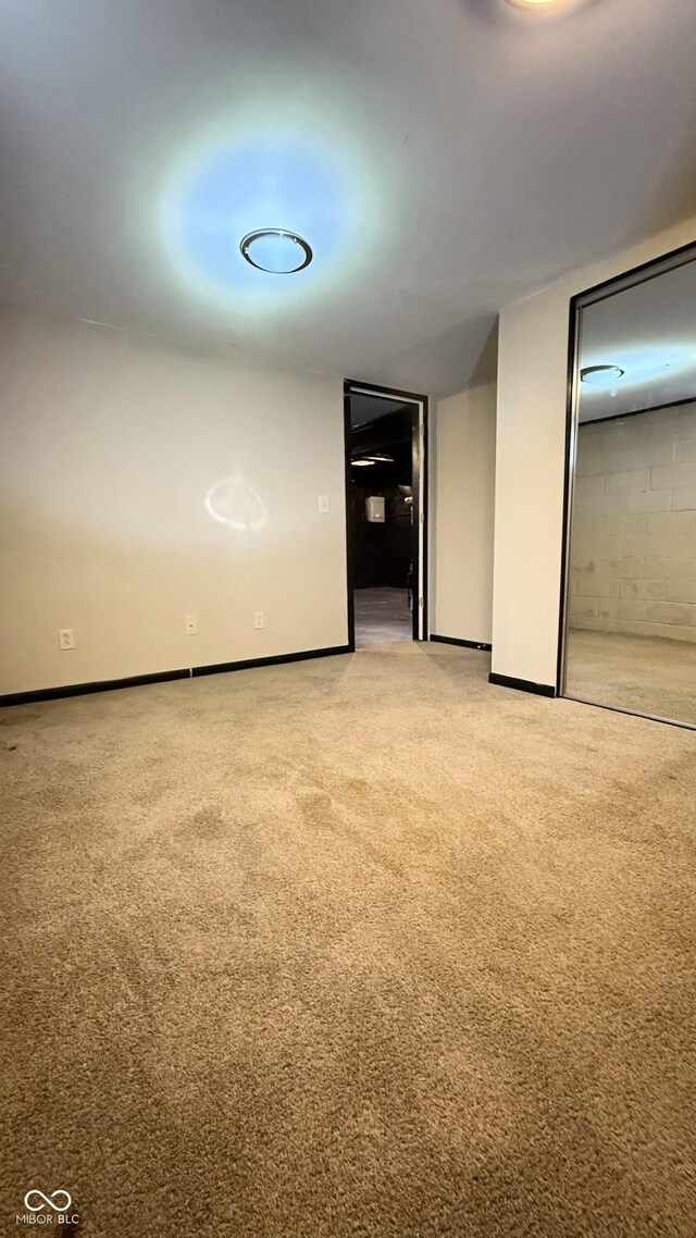 4708 Haverford Ave, Indianapolis, IN 46205 - unfurnished bedroom featuring carpet floors