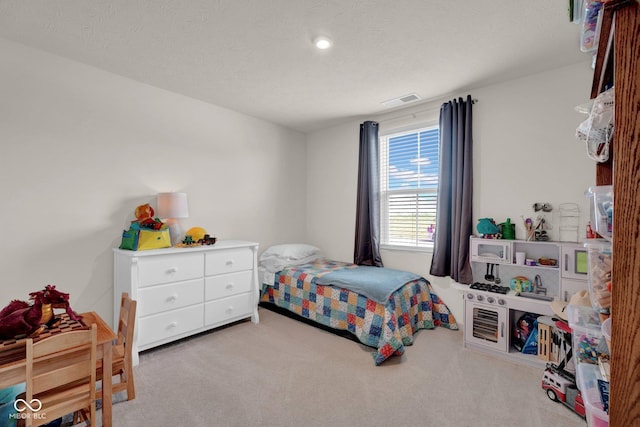 7171 E Rising Sun Cir S, Camby, IN 46113 - bedroom featuring carpet and a textured ceiling