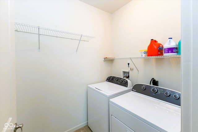 12820 Gloria Dr, Fishers, IN 46037 - washroom with washer and dryer