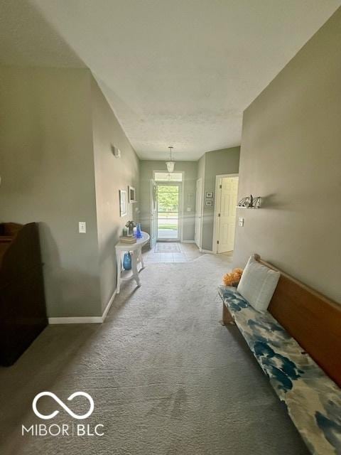 5304 Appleseed Way, Indianapolis, IN 46217 - living room with carpet flooring and baseboards