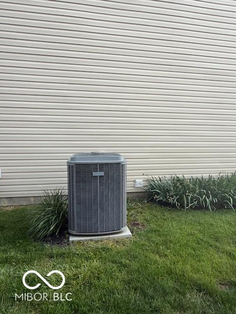 5304 Appleseed Way, Indianapolis, IN 46217 - exterior view of central AC unit