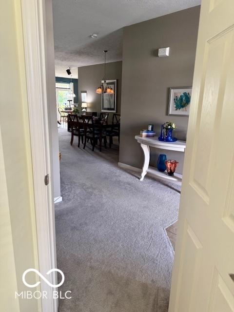 5304 Appleseed Way, Indianapolis, IN 46217 - hall with carpet floors and baseboards
