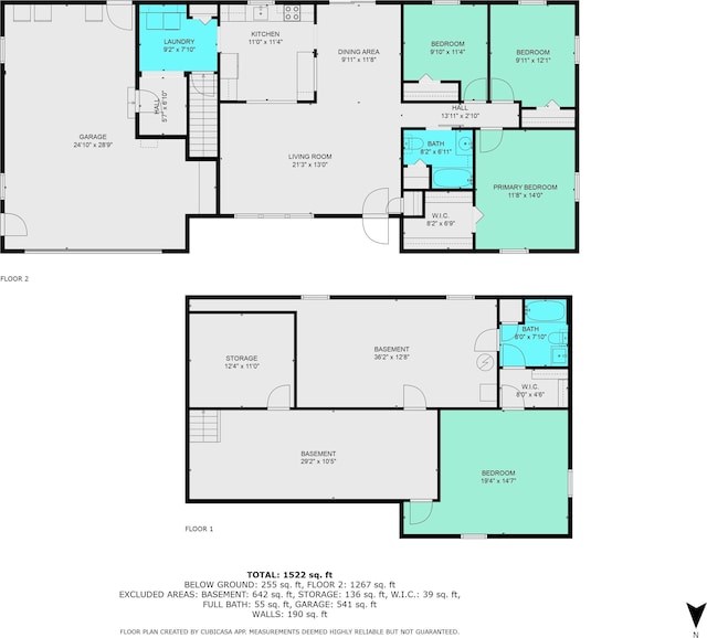 527 E 125 S, Williamsport, IN 47993 - property floor plan
