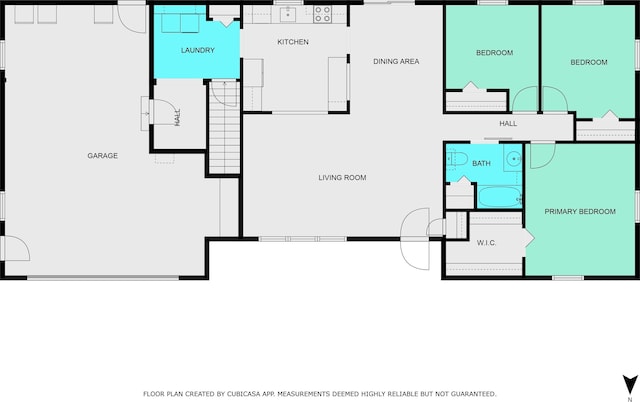 527 E 125 S, Williamsport, IN 47993 - room layout