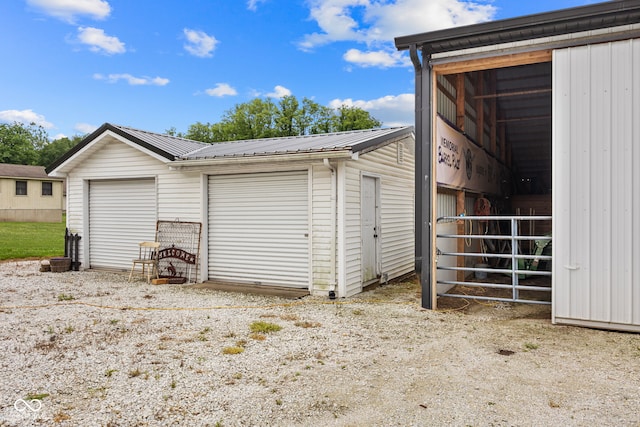 527 E 125 S, Williamsport, IN 47993 - view of detached garage