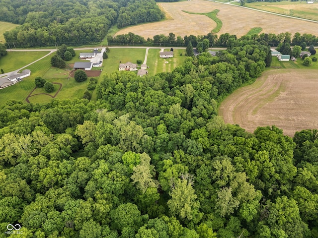 527 E 125 S, Williamsport, IN 47993 - aerial overview of property's location with rural landscape