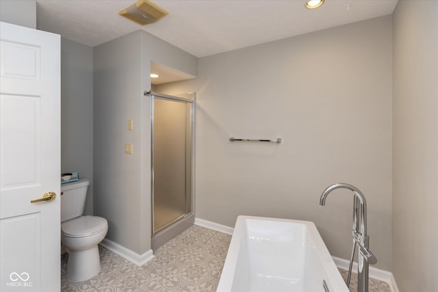 8955 Stonegate Rd Unit A, Indianapolis, IN 46227 - bathroom with a stall shower and recessed lighting