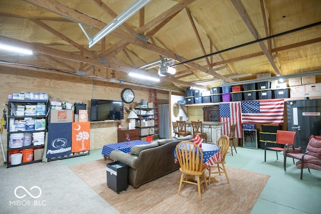 2640 E County Road 600 S, North Vernon, IN 47265 - below grade area with a garage