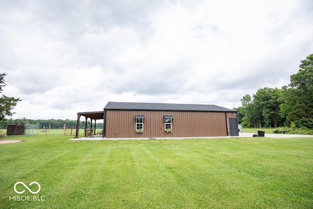 2640 E County Road 600 S, North Vernon, IN 47265 - view of pole building