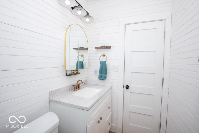 2640 E County Road 600 S, North Vernon, IN 47265 - bathroom featuring vanity and toilet