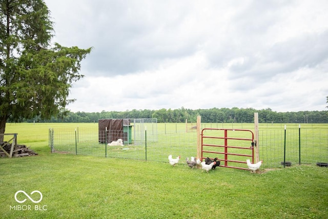 2640 E County Road 600 S, North Vernon, IN 47265 - view of yard with a view of countryside