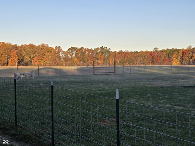 2640 E County Road 600 S, North Vernon, IN 47265 - view of yard with a wooded view and a rural view