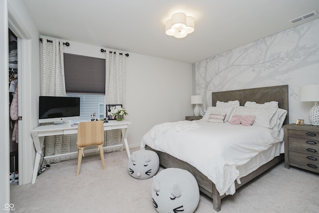 15598 Memorial Way, Fishers, IN 46037 - carpeted bedroom featuring a desk
