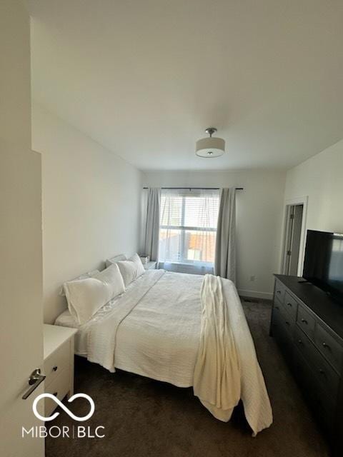 751 Switchyard Pl, Indianapolis, IN 46202 - bedroom with dark colored carpet