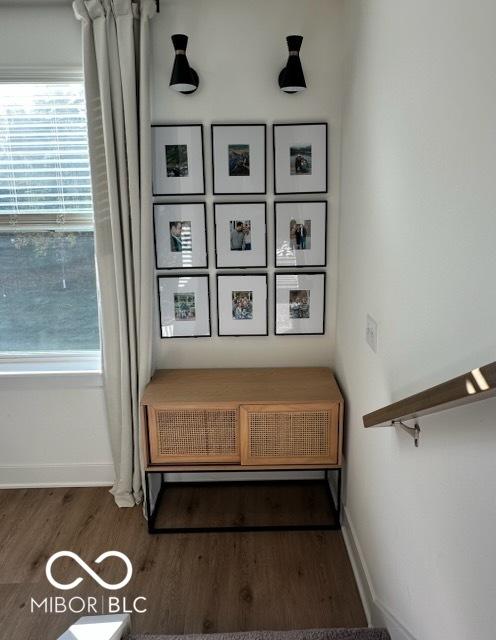 751 Switchyard Pl, Indianapolis, IN 46202 - detailed view of wood finished floors and baseboards