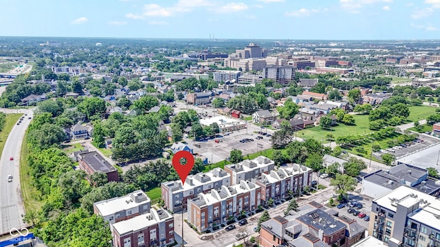 751 Switchyard Pl, Indianapolis, IN 46202 - aerial view