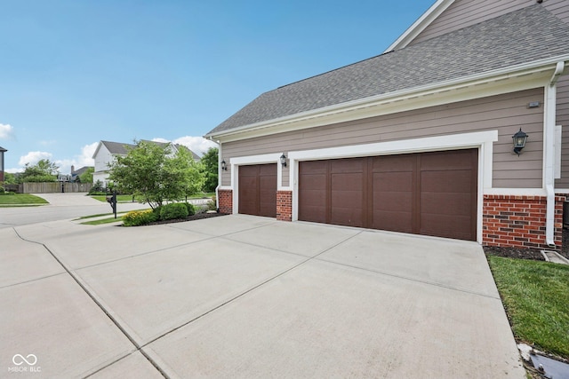 10806 Solis Cir, Fishers, IN 46038 - garage with concrete driveway